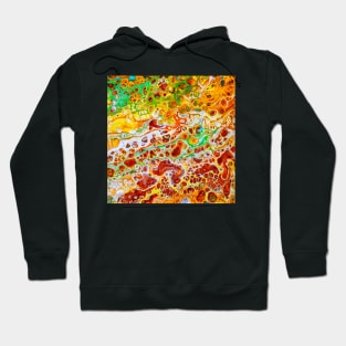 Acrylic Marble Texture Hoodie